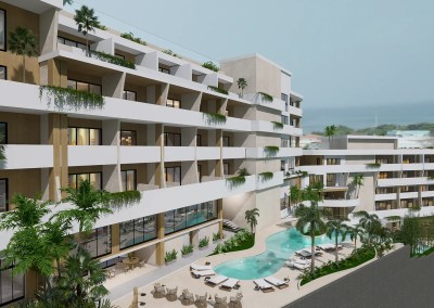Proyecto turístico inmobiliario ofrece todo lo necesario para disfrutar y generar ingresos: amenidades tipo resort, ubicación estratégica a pasos del mar y una oferta comercial vibrante que garantiza flujo constante de visitantes y alta ocupación.